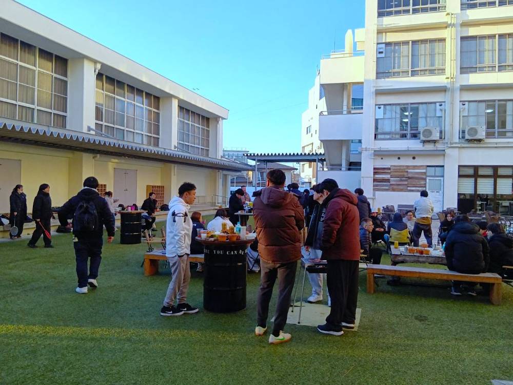 中庭（交流会）