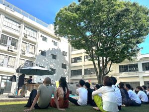 中庭イベント