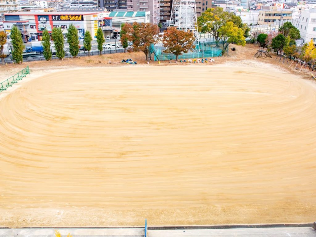 ◎運動場 整備